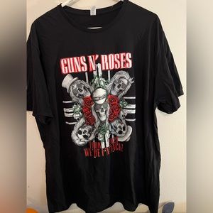 Guns and roses tour shirt 2021 unworn AOP all over print